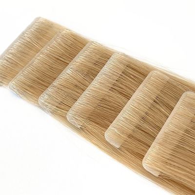 20inch Straight Double Drawn Invisible Tape in Hair Extensions with Straight Style