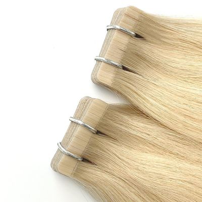 European Double Drawn Russian Human Hair Tape Hair Extension Tape Ins in US Currency
