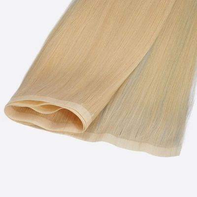 Custom Color Seamless PU Skin Weft Human Hair Extension for Women and Salon Standards
