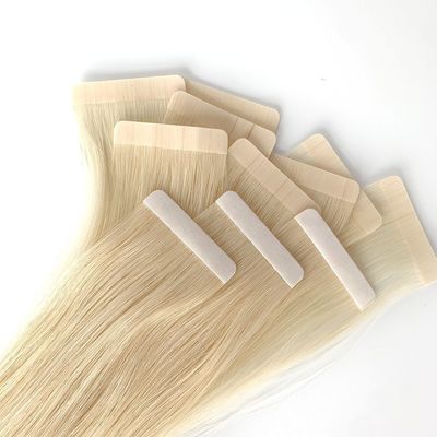 European Grade 12A Unprocessed Tape Ins Raw Double Drawn Virgin Remy 100 Human Hair Extension