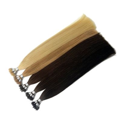 TNT Shipping Human Hair Straight T Tip Y Tip Hair Extensions with Design