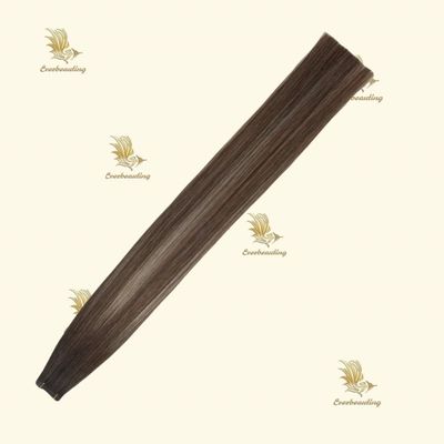 Invisible Tape Double Drawn Cuticle Aligned Balayage Color Remy Virgin Hair Extensions