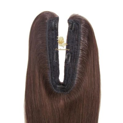 Human Hair U Part Topper U Shape Topper Function Add Hair Length and Volume US Currency