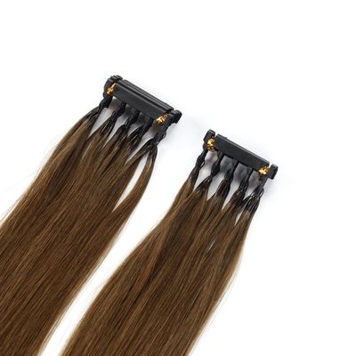 Shedding No Russian Virgin Hair Cuticle Aligned 6D Hair Extensions 2ND Generation