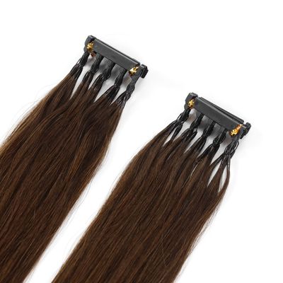 Shedding No Russian Virgin Hair Cuticle Aligned 6D Hair Extensions 2ND Generation