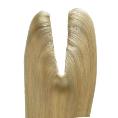 Blonde Straight Texture U Part Closure US Topper for Hair Extensions