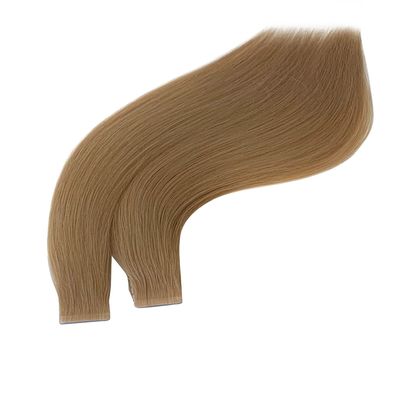 Customized Request Accepted for Pre-Bonded Tape Hair Extensions in Blonde Color