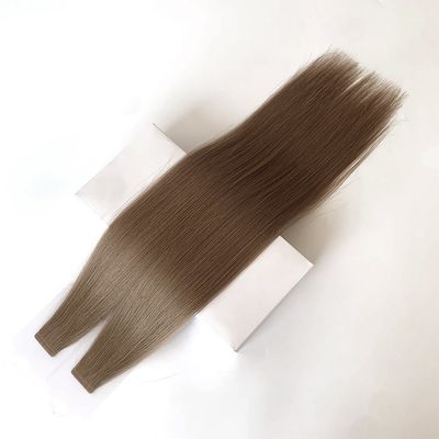 Customization Salon Double Drawn Cuticle Aligned Seamless Human Tape Hair Extensions
