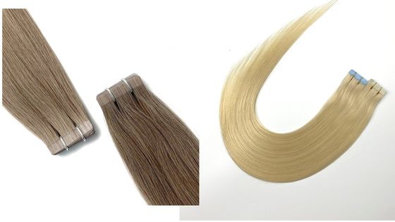 Human Hair Stick Pre-Bonded Tape in Hair Extensions with 0.200kg Package Gross Weight