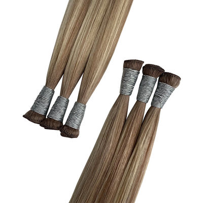 Remy Hair Muti-Color Russian Hair Double Drawn Handtied Hair Wefts and Affordable