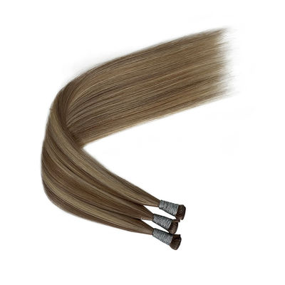 Remy Hair Muti-Color Russian Hair Double Drawn Handtied Hair Wefts and Affordable