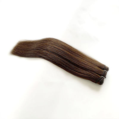 Double Drawn Cuticle Aligned Ombre Color Machine Weft Hair Extensions Human Hair 100g/pack