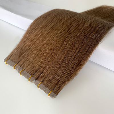 20inch Double Drawn Human Russian Hair Extensiones Tape Hair Extensions Customization