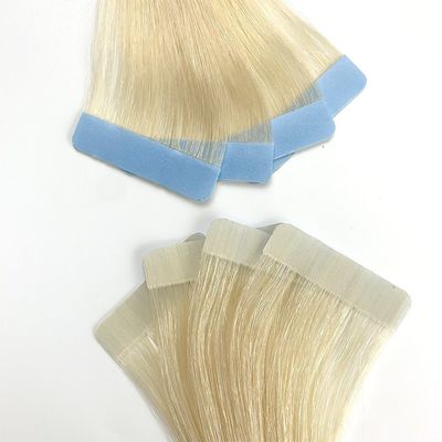 Double Drawn Tape Ins Hair Extensions Real Remy European No Tangle No Shedding