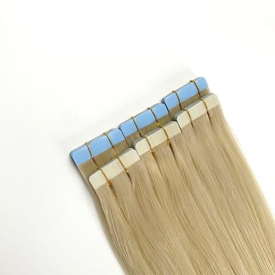 18 Months Life Raw Indian Wavy Human Hair Tape Ins Hair Extensions with Durable Tapes