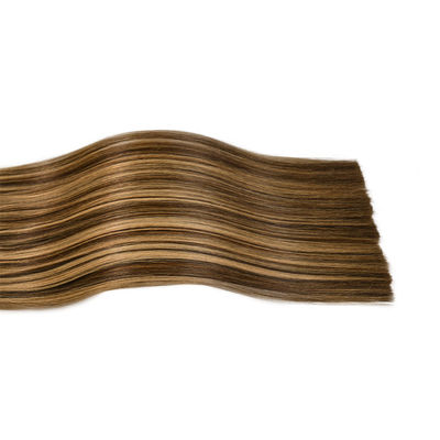 Tape in 100 Human Hair Double Drawn Russian Remi Hair Extens 14A Grade for end Market