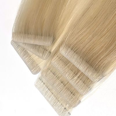Invisible Seamless Tape Hair Russian Cuticle Hair Extensions Injected Tape in Hair