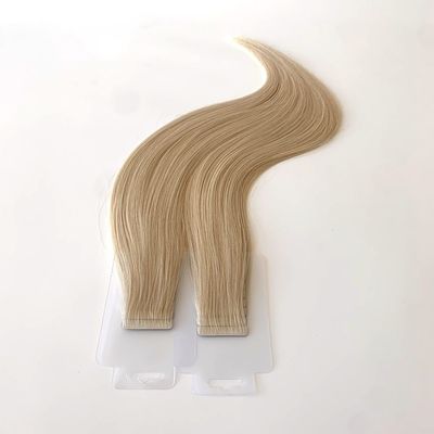 Invisible Seamless Tape Hair Russian Cuticle Hair Extensions Injected Tape in Hair