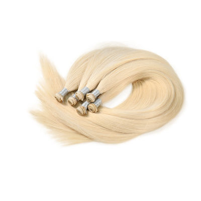 GW-20246 Remy Hair Seamless Weft Invisible Russian Genius Hand Tied Hair Extensions