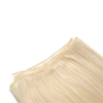 GW-20246 Remy Hair Seamless Weft Invisible Russian Genius Hand Tied Hair Extensions