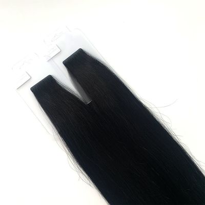 Double Drawn Raw Hair Injected Tape in Extensions Cuticle Aligned Invisible Tape Hair