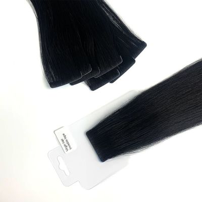 Double Drawn Raw Hair Injected Tape in Extensions Cuticle Aligned Invisible Tape Hair