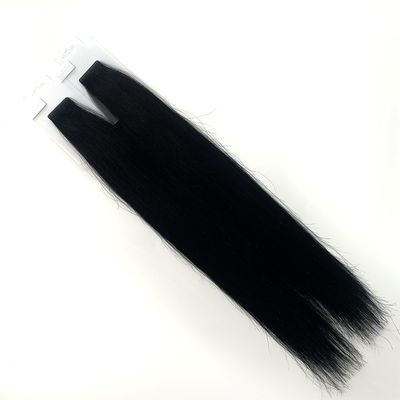 Double Drawn Raw Hair Injected Tape in Extensions Cuticle Aligned Invisible Tape Hair