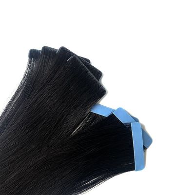 Double Drawn Raw Hair Injected Tape in Extensions Cuticle Aligned Invisible Tape Hair
