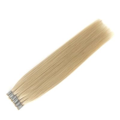 Straight Style Genius Cut Human Hair Skin Weft Tape Extensions with Glue and Glue