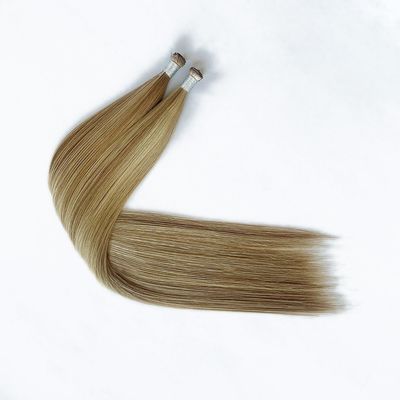 Straight Style Genius Cut Human Hair Skin Weft Tape Extensions with Glue and Glue
