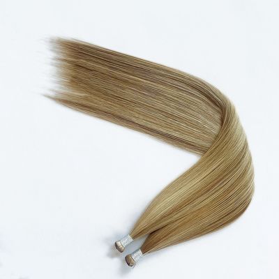 Straight Style Genius Cut Human Hair Skin Weft Tape Extensions with Glue and Glue