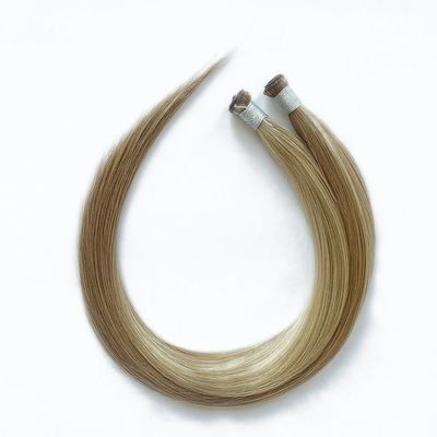 Straight Style Genius Cut Human Hair Skin Weft Tape Extensions with Glue and Glue