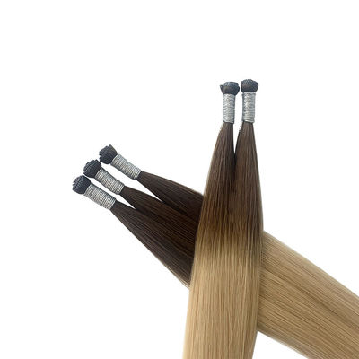 Designed Double Drawn Hair Supplies 100g/pack Straight PU Flat Russian Hair Weft