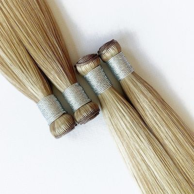 Remy Hair Genius Weft Hair Extensions Invisible Single Weft Double Drawn Custom Colors