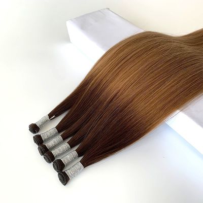 Double Drawn Vietnamese Human Hair Genius Weft Top Super Luxury Straight Extensions