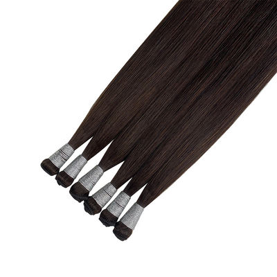 Shipping FedEx / DHL / Aramex / TNT Double Drawn Remy Hand Tied Weft Hair Extension