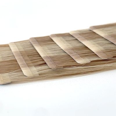 Stick Pre-Bonded Tape Hair Extensions made with Russian Cuticle Hair and Slim Tape