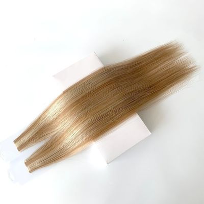 Stick Pre-Bonded Tape Hair Extensions made with Russian Cuticle Hair and Slim Tape
