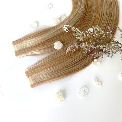 Muti-Color Seamless Remy Virgin Human Hair Ultra Slim Tape in Hair Extensions US Tape