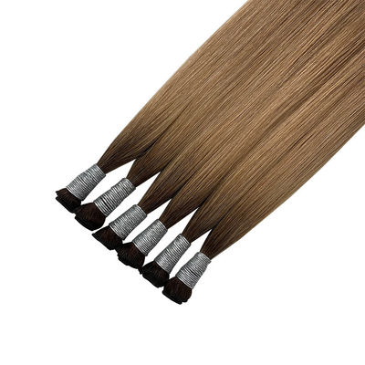100g/pack Brazilian Hair Flat Weft Double Drawn Cuticle Intact Human Hair Extensions