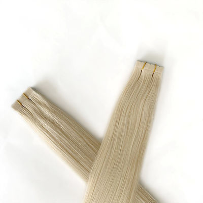 Remy Hair Double Drawn European Mini Tape in Real Human Hair Extensions 30-Day Refund