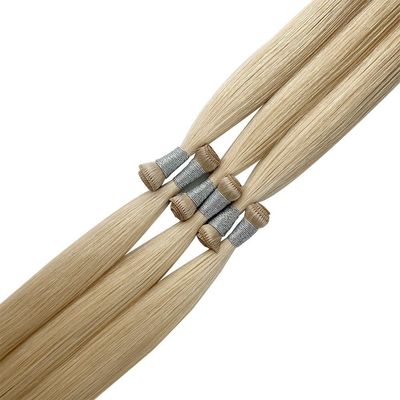 Genius Weft Upgrade Handtied Weft Soft and Thin Dark Color Hair Extension No Shedding