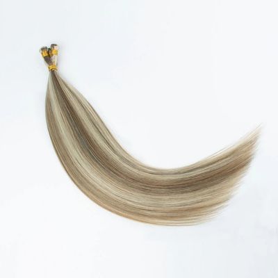 100% Virgin Russian Handtied Skin Weft Double Drawn Hair 0.300kg Package Gross Weight