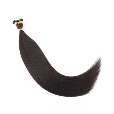 Double Drawn Hand Tied Wefts Grade12A Russian Human Hair Handtied Weft Hair Extensions