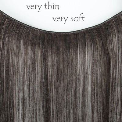 Double Drawn Hand Tied Wefts Grade12A Russian Human Hair Handtied Weft Hair Extensions