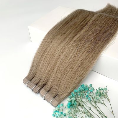 Double Drawn Russian Hair Tape in Hair Extension within Remy Hair Muti-Color