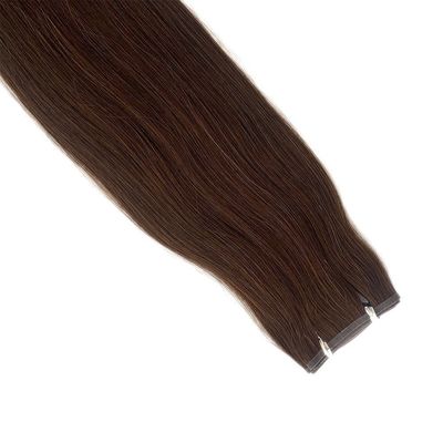 Muti-Color Double Drawn Indian Remy Hair Extension with Seamless Hand Tied Skin PU Weft