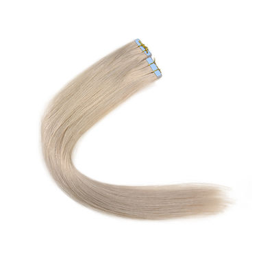 Reusable 20 Inch Human Hair Tape in Extensions with Cuticle Aligned Raw Virgin Hair