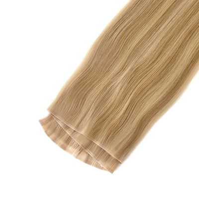 Custom Color Seamless PU Skin Weft Human Hair Extension for Women and Salon Standards