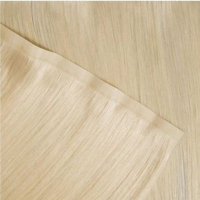 Custom Color Seamless PU Skin Weft Human Hair Extension for Women and Salon Standards